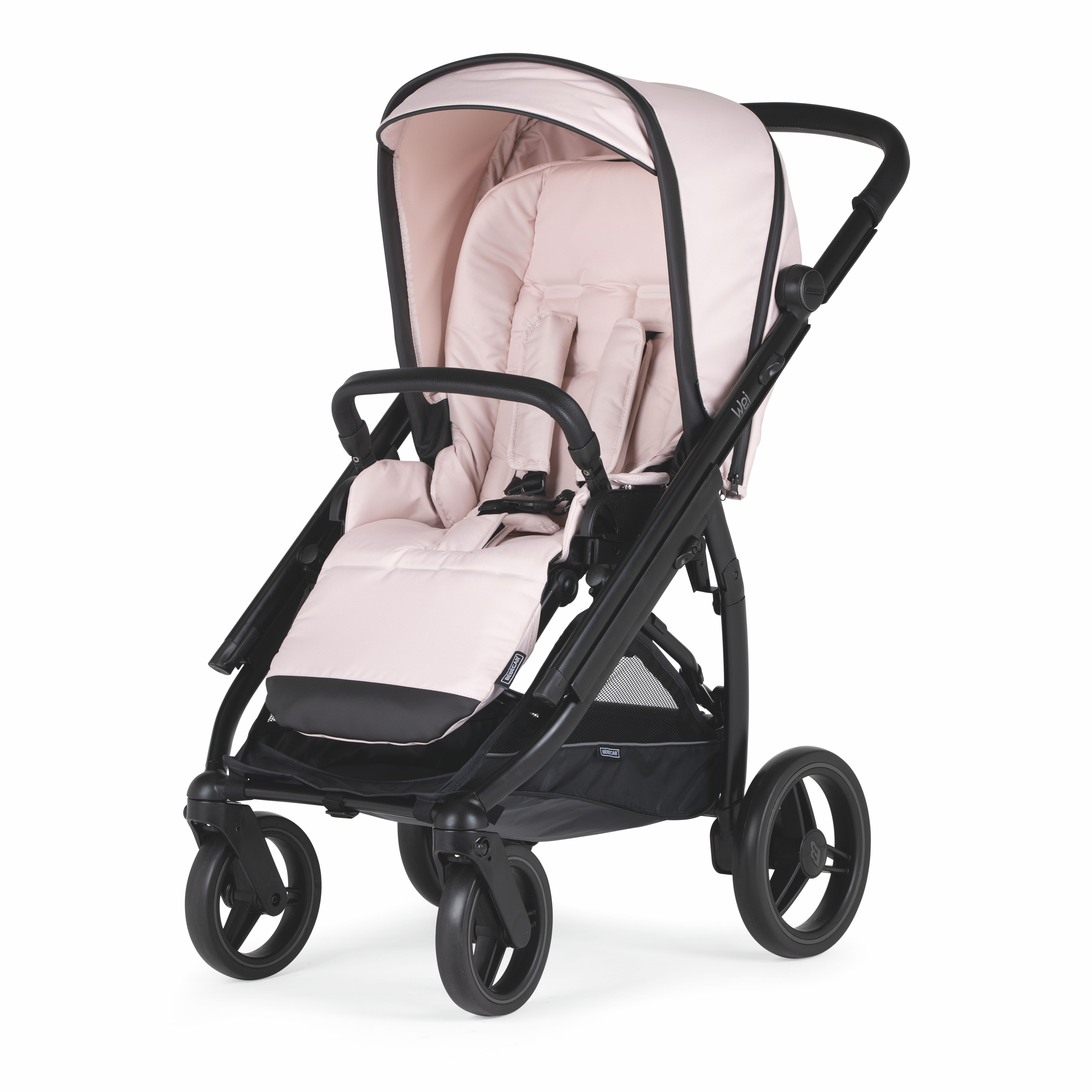 Cochecito dúo WEI Soft Pintado Negro KO339 BEBECAR