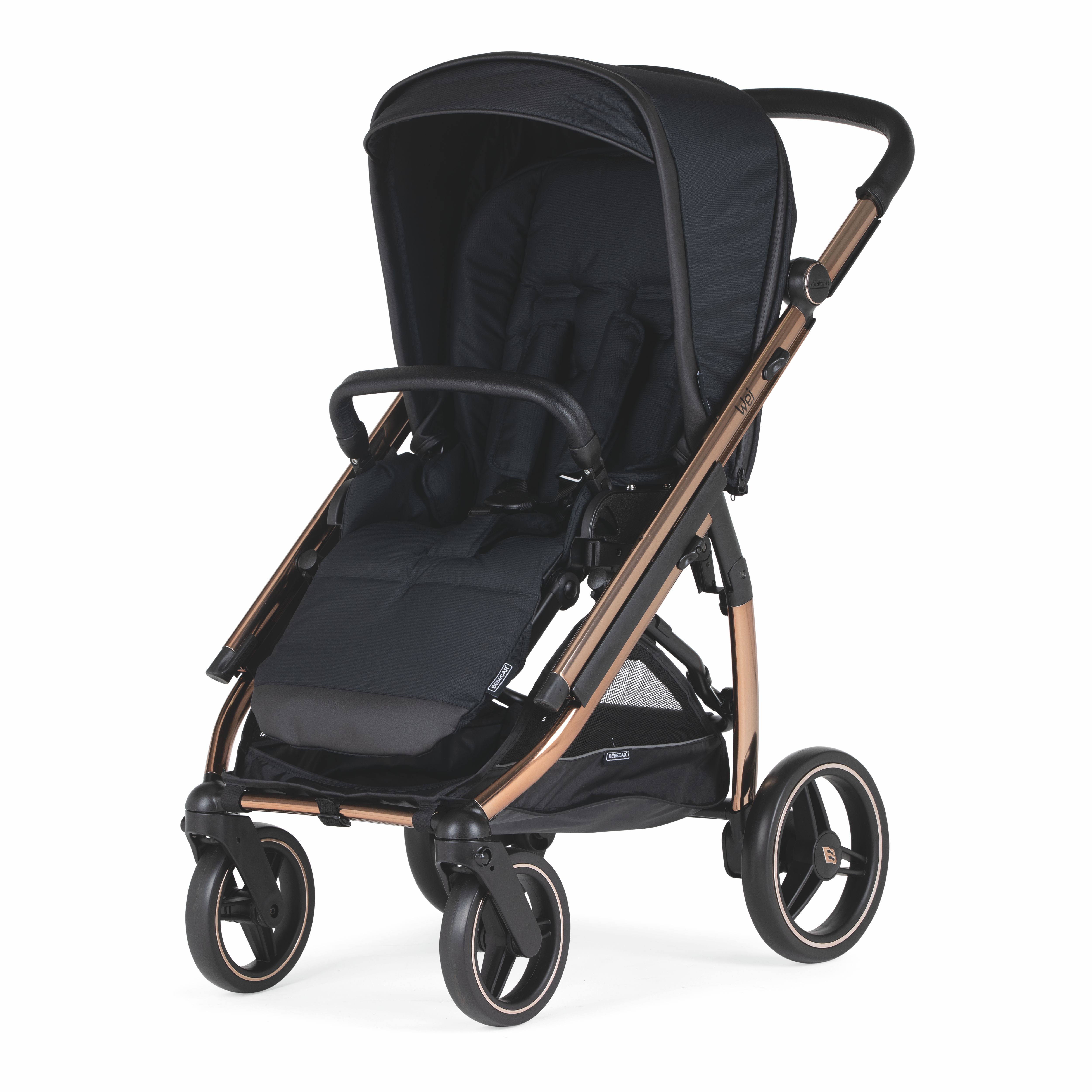Cochecito dúo WEI Soft Fumé Rosa KO330 BEBECAR