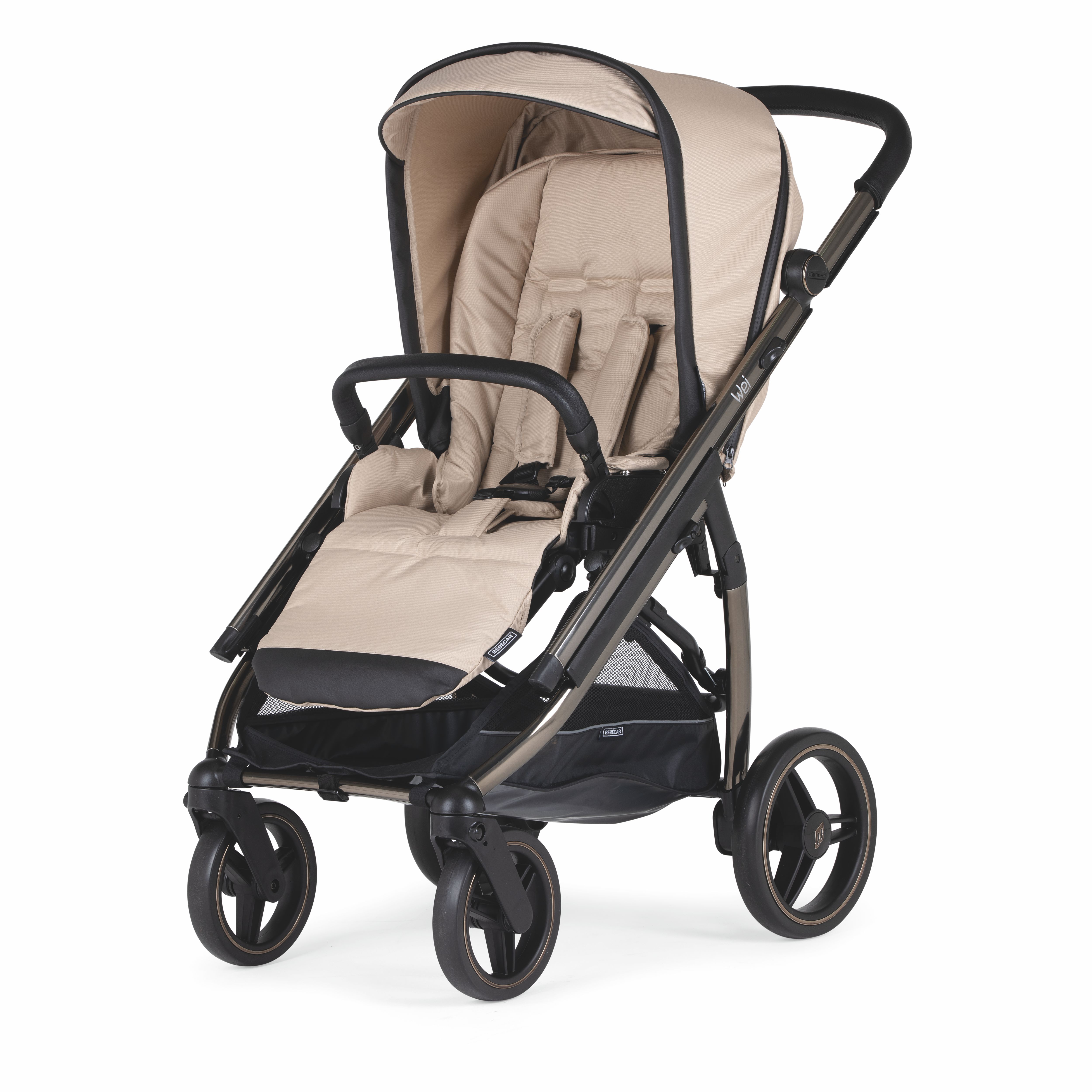 Cochecito dúo WEI Soft Fumé Rosa KO335 BEBECAR
