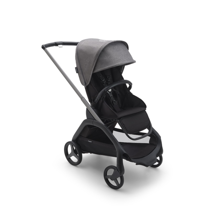 Silla de paseo BUGABOO DRAGONFLY Grafito/Negro-Gris Melange