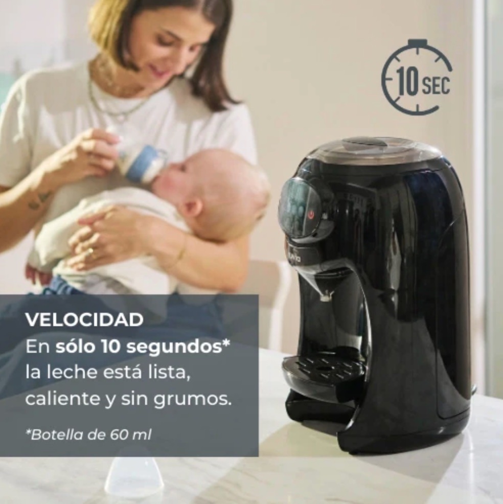 Preparador instantáneo de biberones – Lattespresso NUVITA