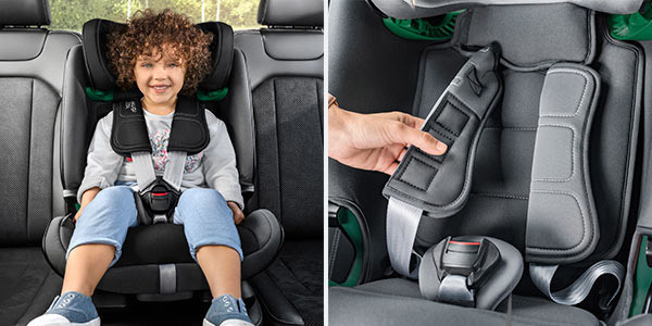 Britax Römer Silla de coche 15 meses - 12 años, 9-36 kg, ADVANSAFIX IV M,  ISOFIX, Grupo 1/2/3