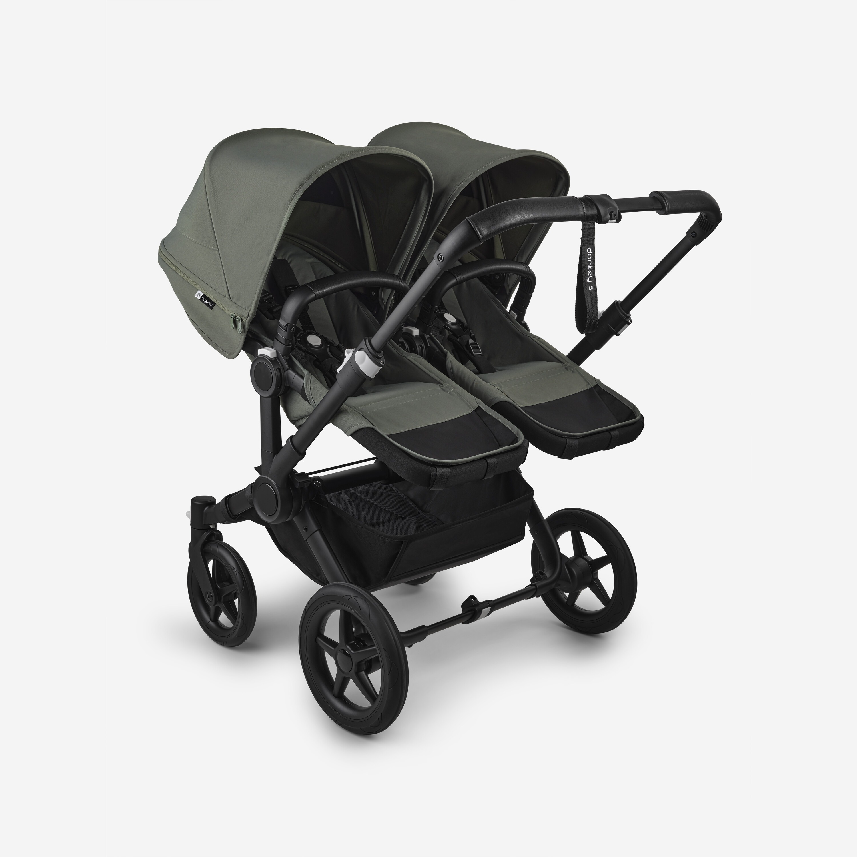 BUGABOO DONKEY 5 Gemelar Negro/Forest Green