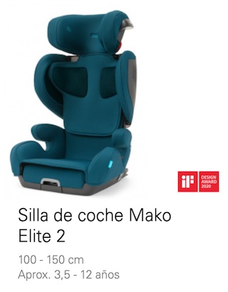 Silla Infantil Mako Elite 2 Recaro