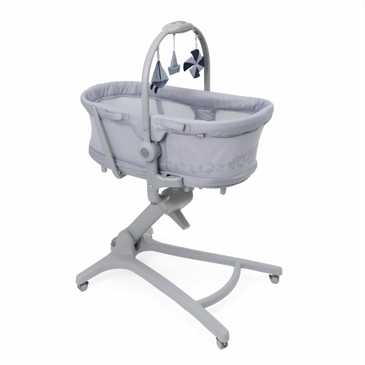 Cuna y Moisés BABY HUG PRO 5 en 1 Earl Grey CHICCO
