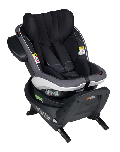 Silla Auto iZi TURN i-Size BESAFE Midnight Black