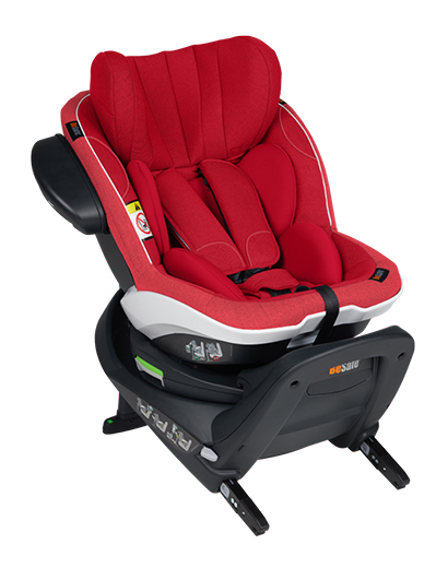 Silla Auto iZi TWIST  i-Size BESAFE Melange Sunset Red