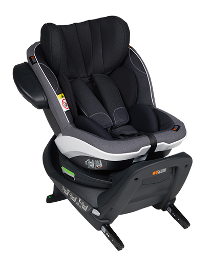 Silla Auto iZi TWIST  i-Size BESAFE Midnight Black