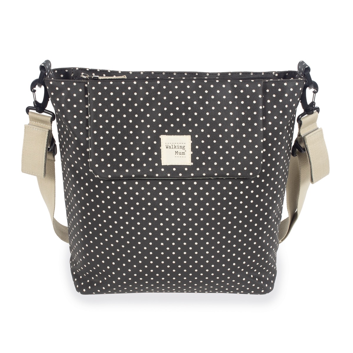 Bolsa Canastilla EMILY Negro WALKING MUM