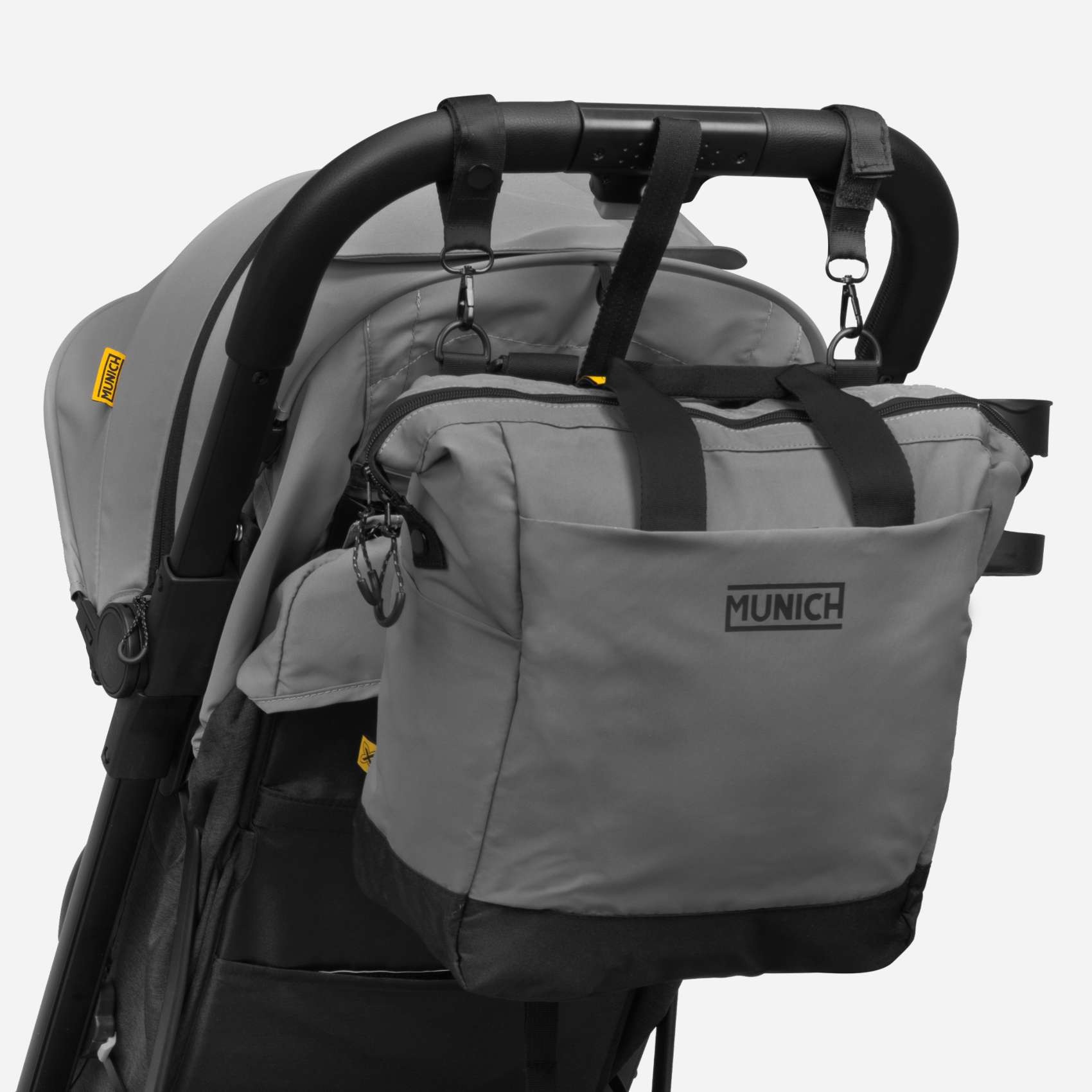 Bolso Cambiador MUN20 Grey MUNICH