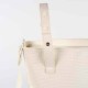 Bolso Panera NIDO GRABADO PASITO A PASITO, Beige