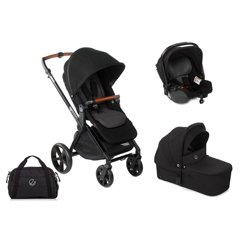Cochecito Trío de Bebé Muum + Sweet + Koos Isize r1 Jané Coal
