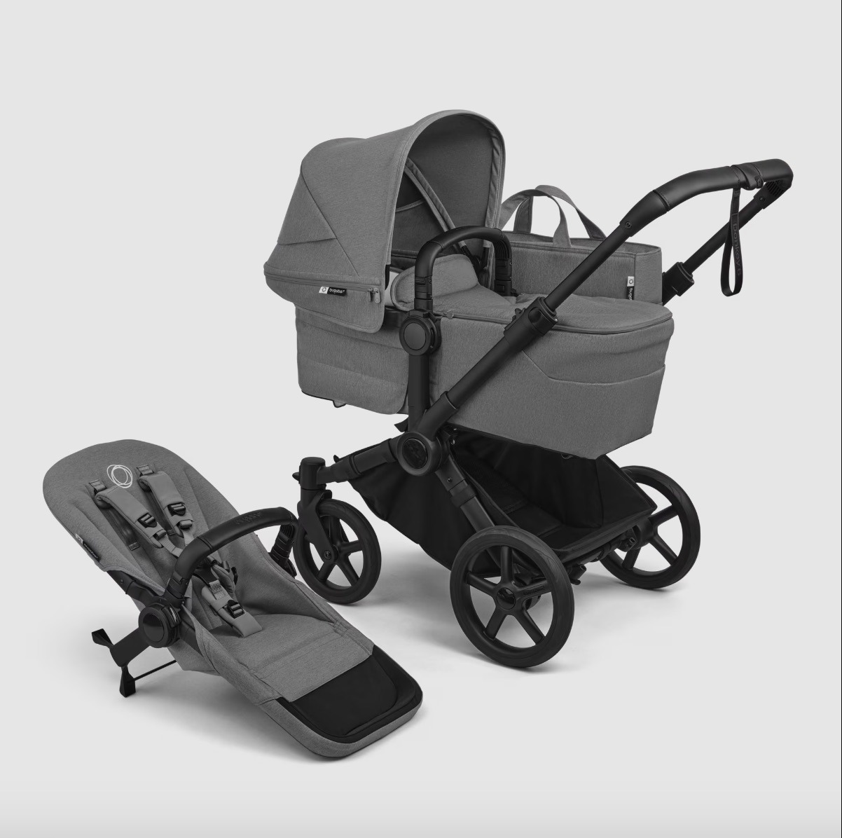 Cochecito BUGABOO DONKEY 6 Individual Moon Grey