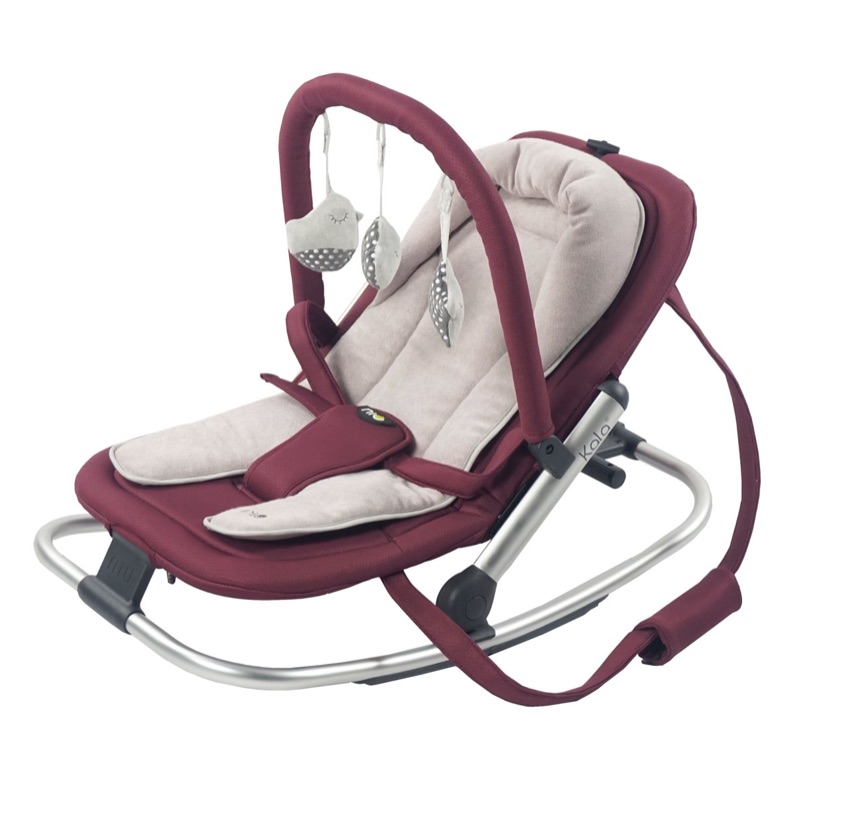 Hamaca bebé KALA NIU CONCEPT, Burgundy