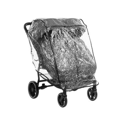Carrito Gemelar HAPPY 2 Gris Oscuro KIKKABOO
