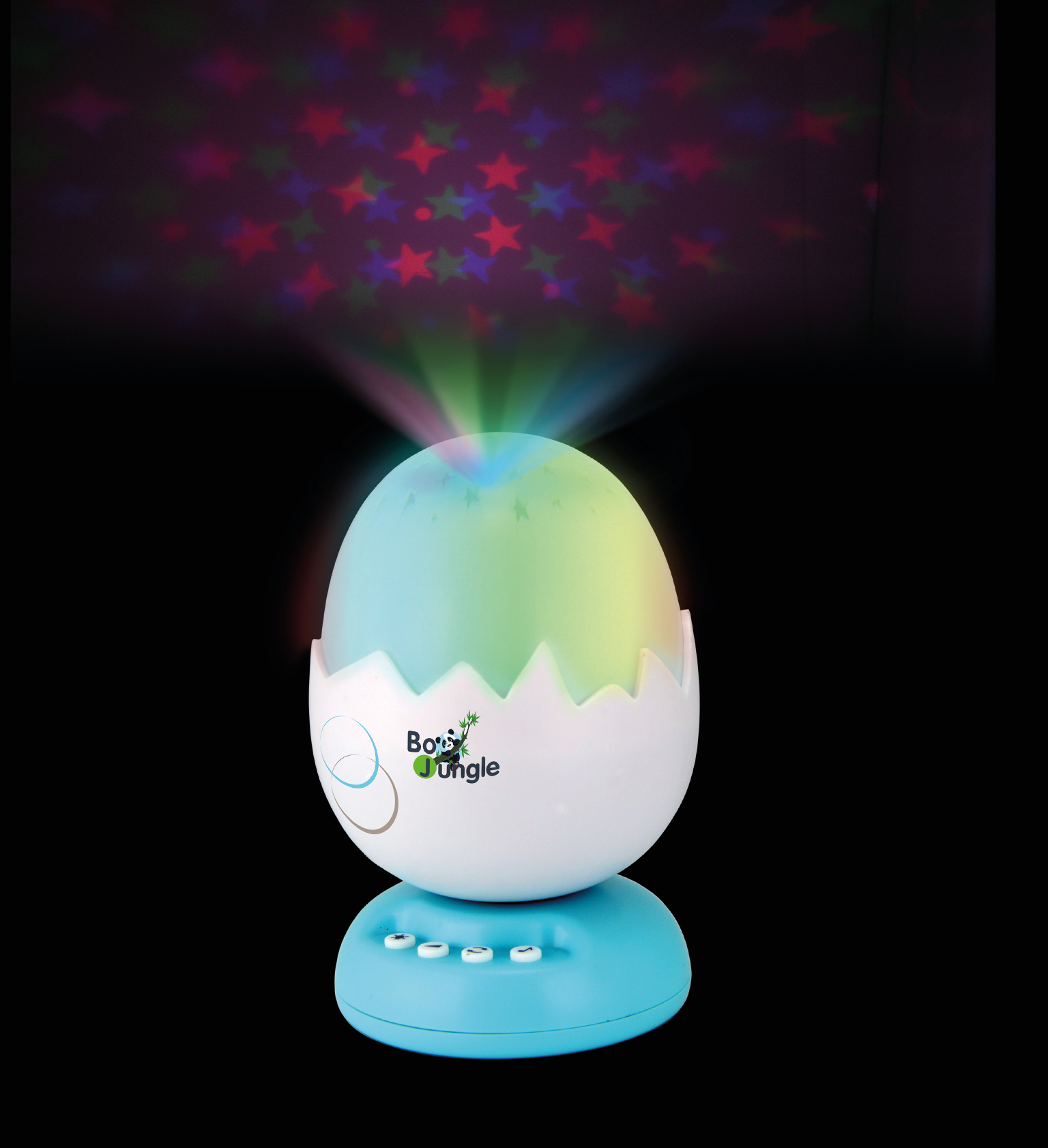 Proyector Luz nocturna B-EGG NIGHT LIGHT PROJECTOR BOJUNGLE,turq