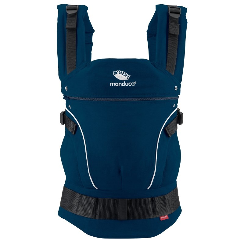 Mochila portabebés MANDUCA Purecotton Navy