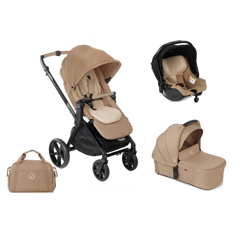 Cochecito Trío de Bebé Muum + Sweet + Koos Isize r1 Jané Sesame