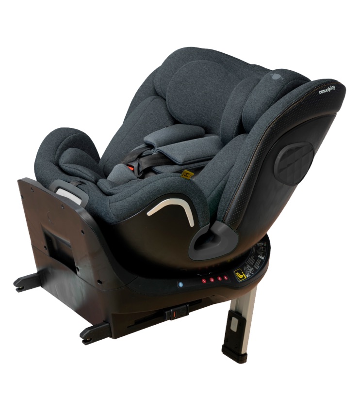Silla de Auto 40-150 cm KORA I-SIZE Dark Grey CASUALPLAY