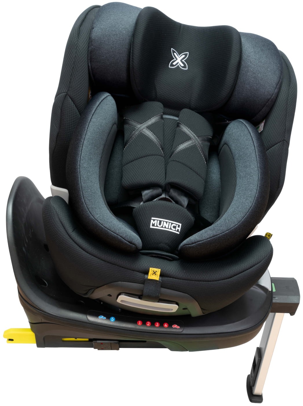 Silla Auto I-Size MUNICH MUN060 Dark Grey