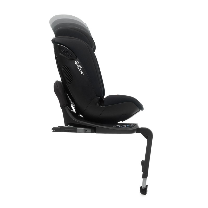 Silla de Auto IRAID 40-145 cm Matt Black JANE