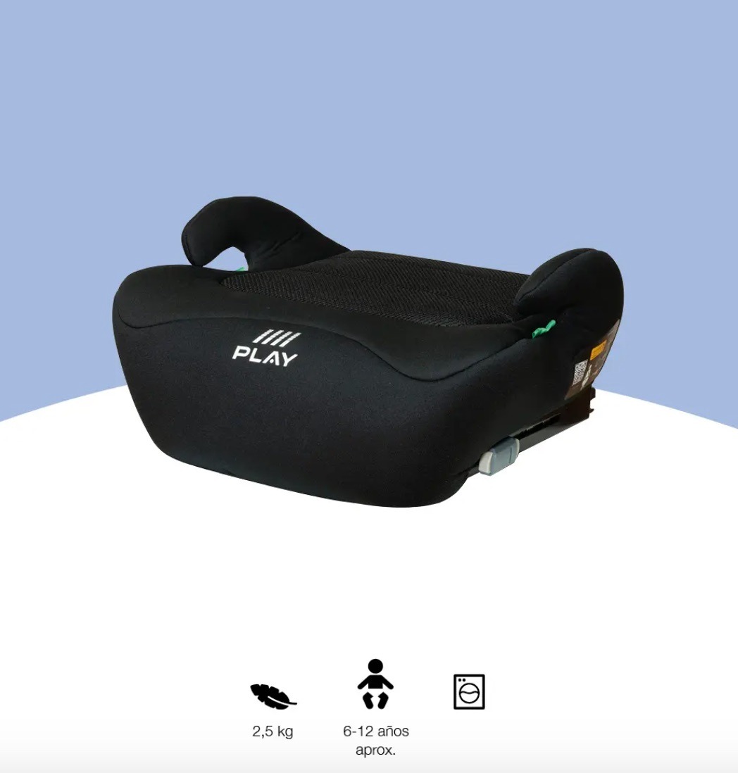 Silla de coche NEW THREE FIX i-Size Black PLAY