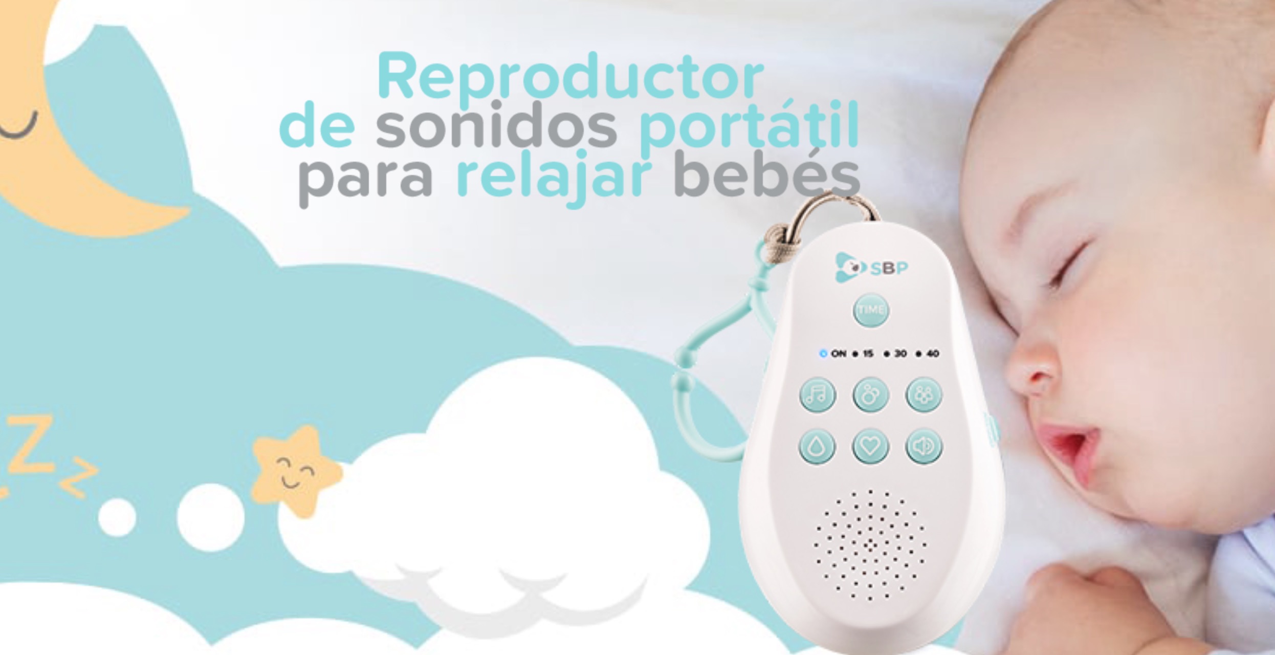 REPRODUCTOR DE SONIDOS SLEEPING BABY PLAY