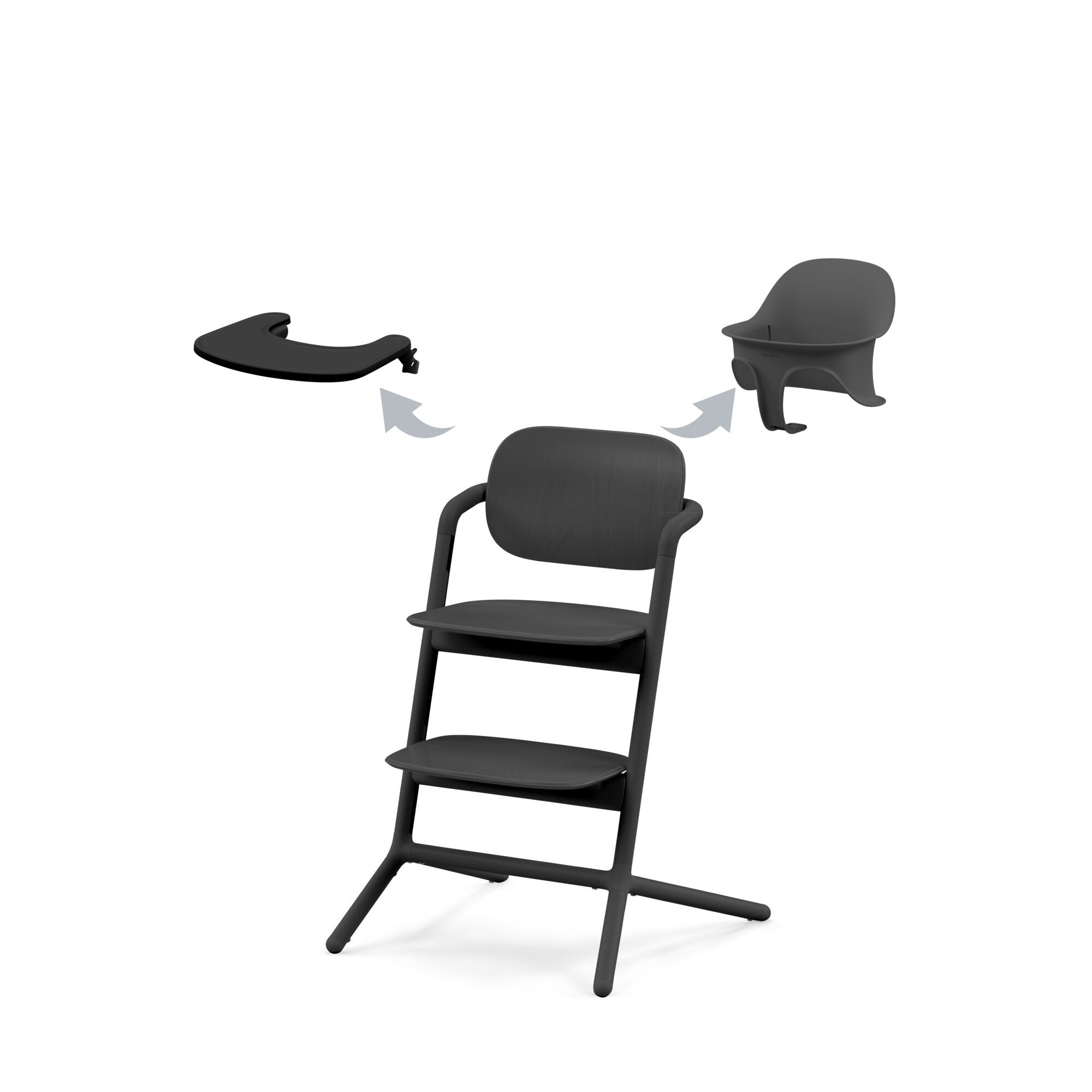 Trona Silla LEMO 3 en 1 Stunning Black CYBEX