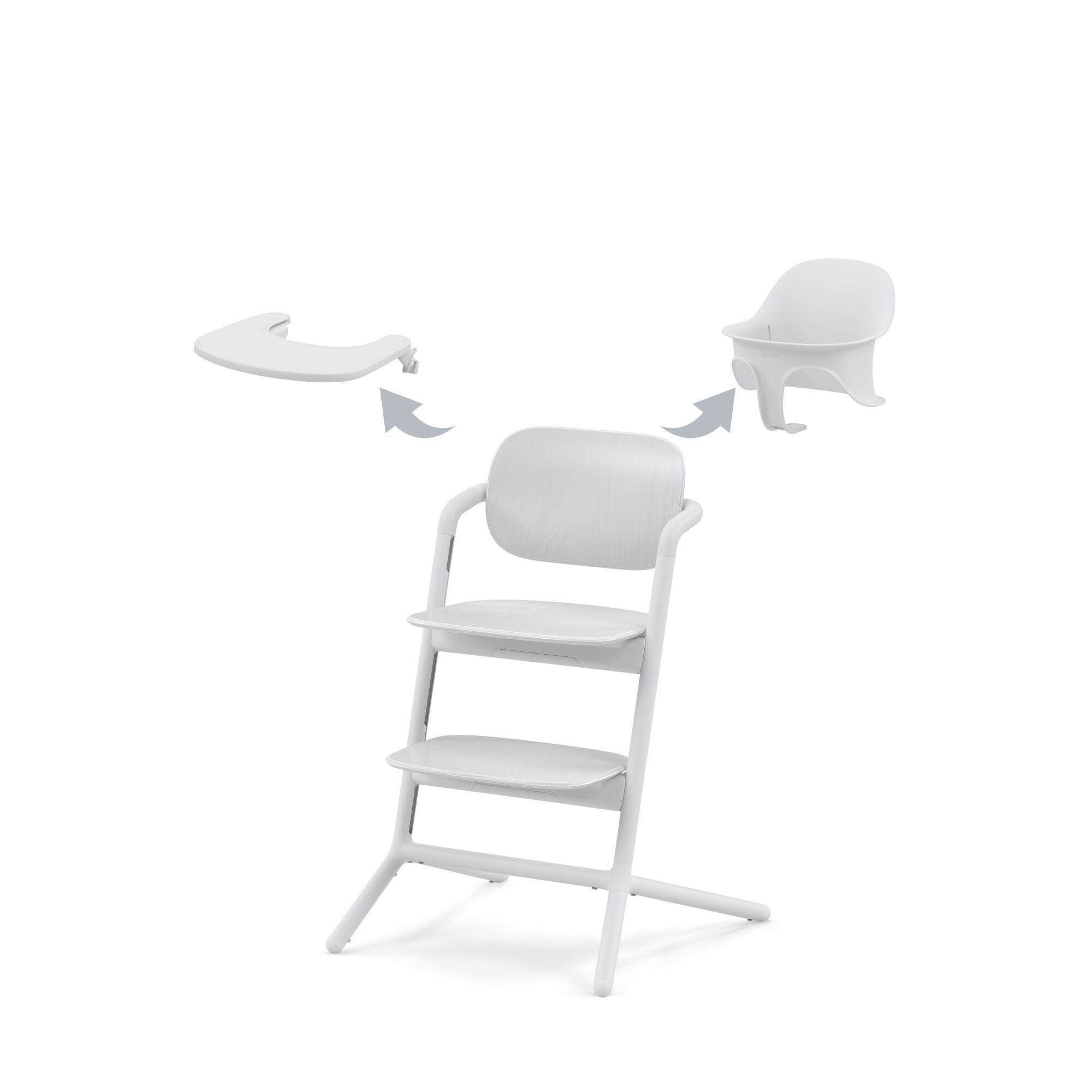 Trona Silla LEMO 3 en 1 All White CYBEX