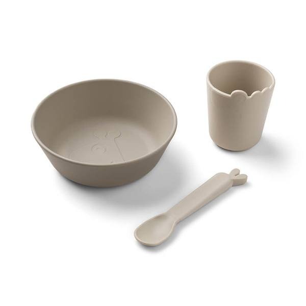 Set Vajilla KIDDISH Sand DONE BY DEER