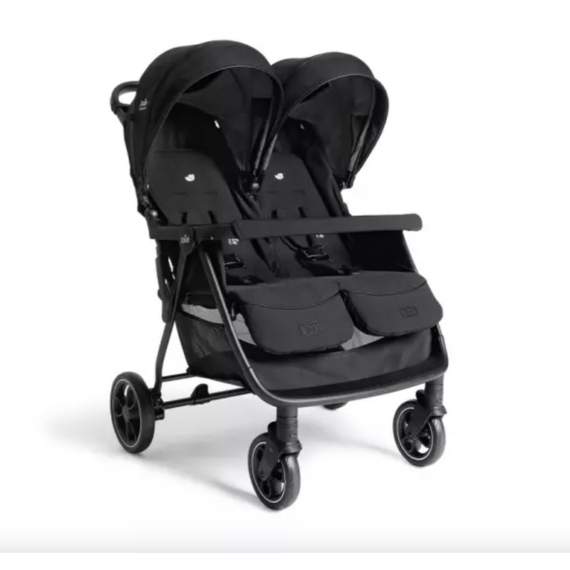 Cochecito gemelar con 1 capazo soft ESTRELLA Eclipse JOIE