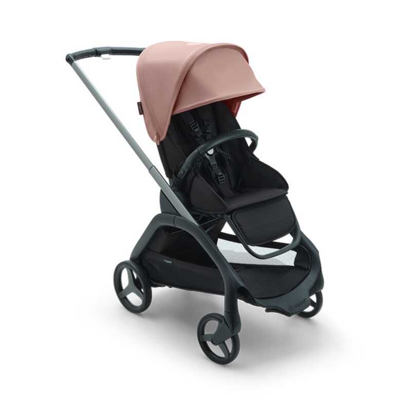 Silla de paseo BUGABOO DRAGONFLY Grafito/Negro-Rosa Amanecer
