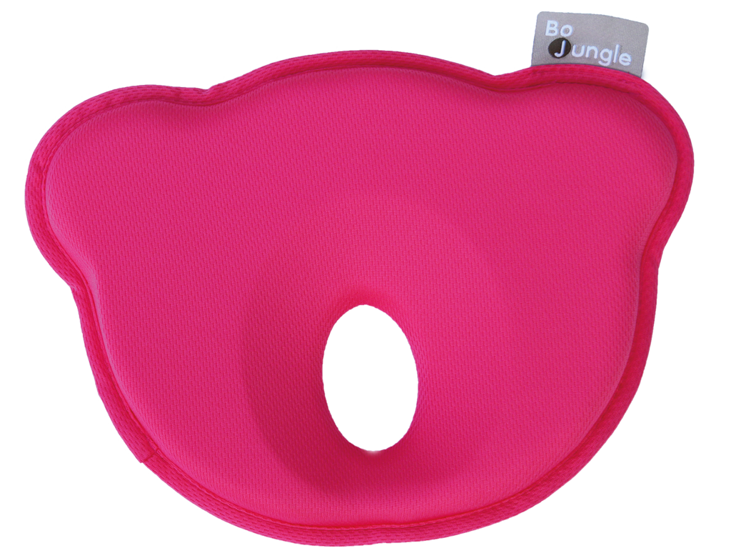 Protector de cabeza (Plagiocefalia) B-COSY BOJUNGLE, Fucsia