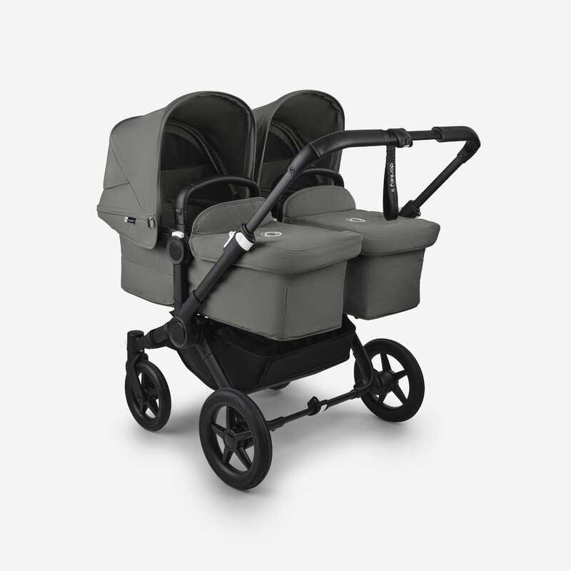BUGABOO DONKEY 5 Gemelar Negro/Forest Green