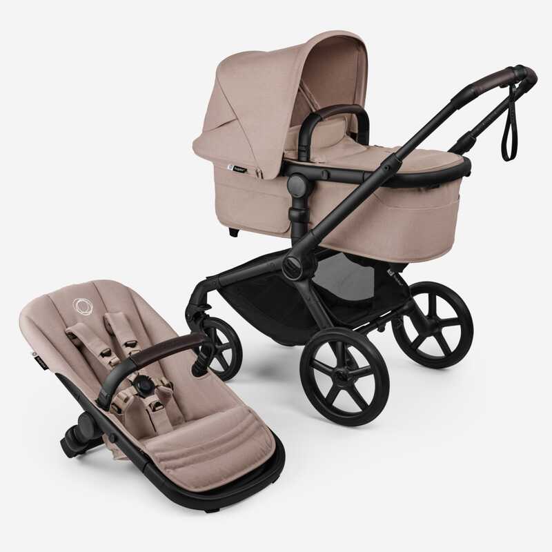 Cochecito Dúo BUGABOO FOX 5 RENEW Capazo y Silla Dsert Taupe