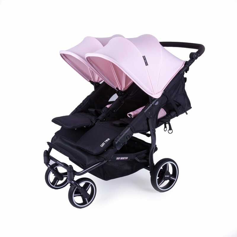 Silla gemelar EASY TWIN 3S Reversible BABY MONSTER Negro-Mediter : Tienda  bebe online