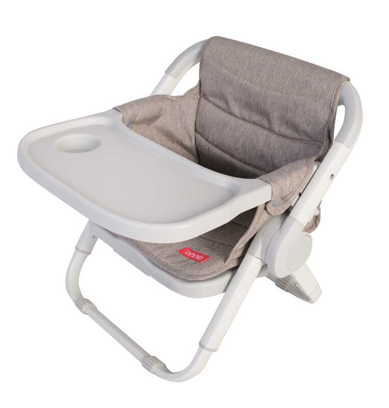 Trona Portátil VESTA Gris/Beige ONNA
