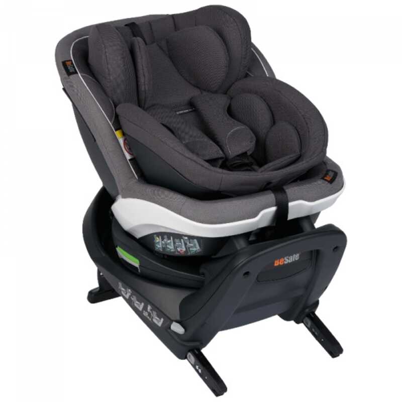 Silla de Auto 360º IZI TURN B I-Size Metallic Melange BESAFE