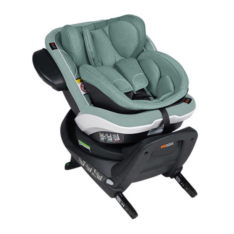 Silla Auto iZi TWIST B i-Size BESAFE Melange Sea Green