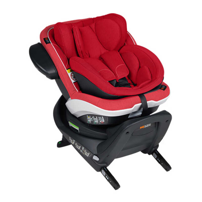 Silla Auto iZi TWIST B i-Size BESAFE Melange Sunset Red