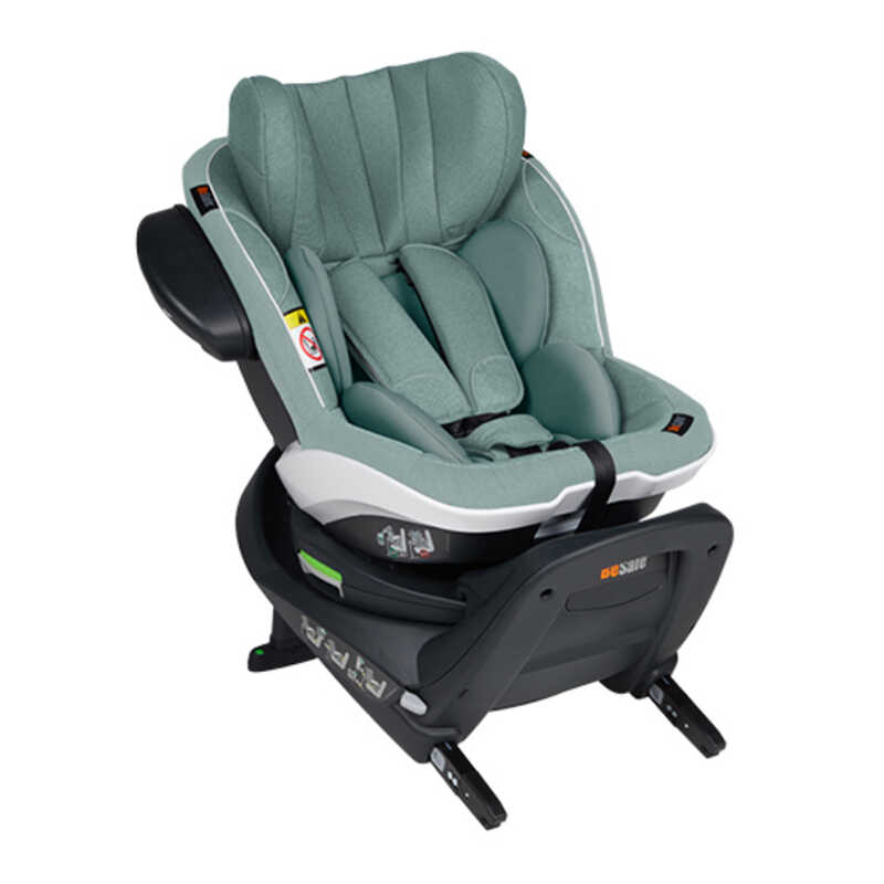 Silla Auto iZi TWIST i-Size BESAFE Melange Sea Green