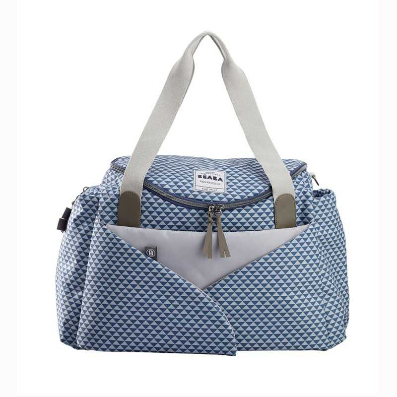 Bolso Sydeney II PLAY PRINT azul BEABA