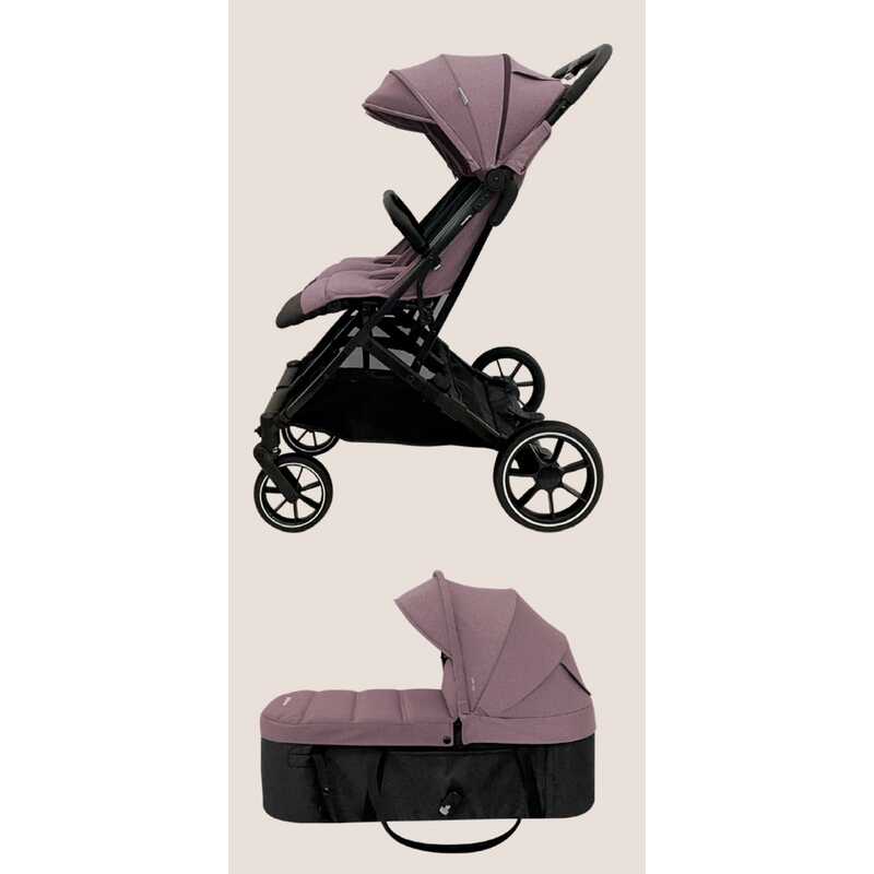 Cochecito dúo (silla + 1 capazo) TOUR TWIN MAX Misty Pink CASUALPLAY
