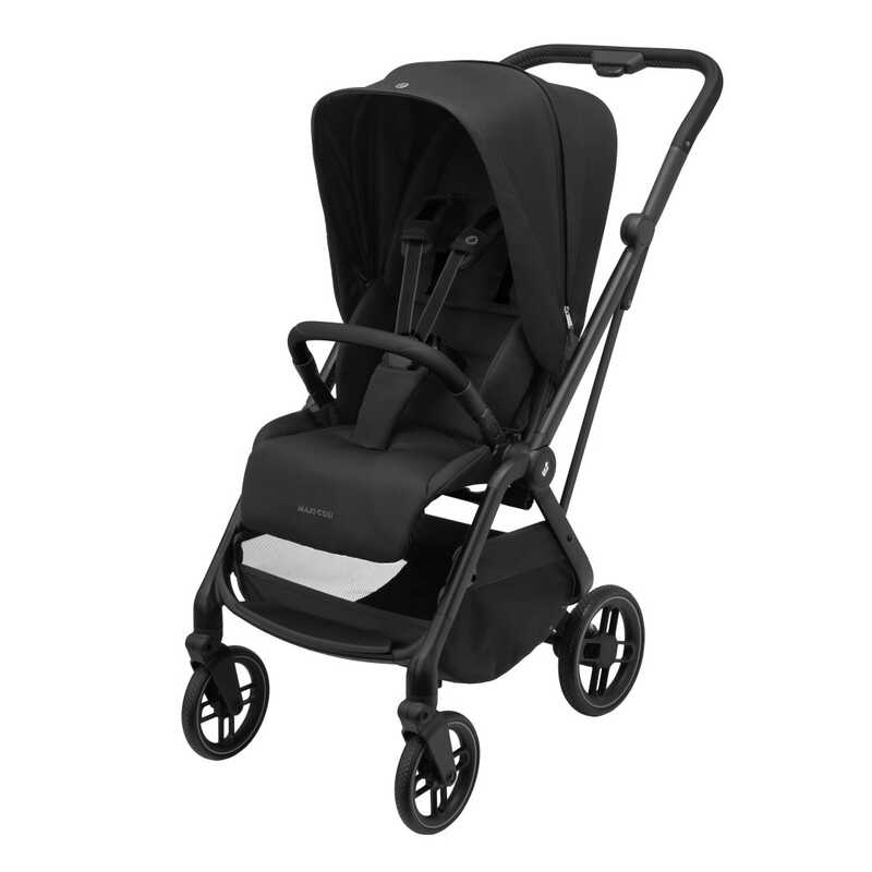Silla de Paseo Ligera Reversible LEONA2 Twillic Black MAXI COSI