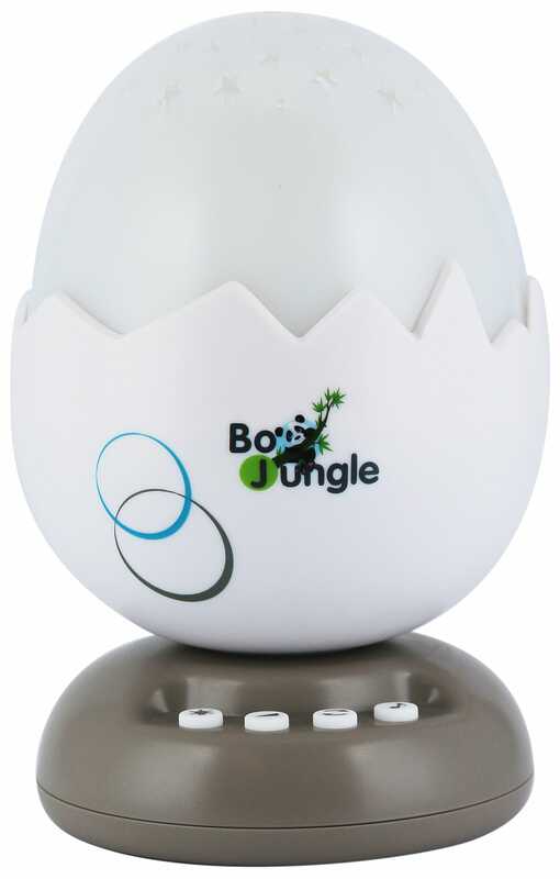 Proyector Luz nocturna B-EGG NIGHT LIGHT PROJECTOR BOJUNGLE,taup