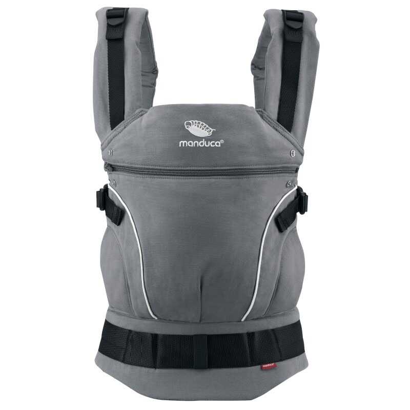 Mochila portabebés MANDUCA Purecotton Dark Grey