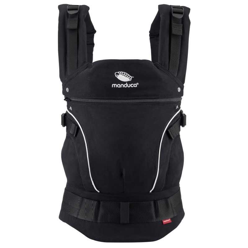 Mochila portabebés MANDUCA FIRST Purecotton Night Black
