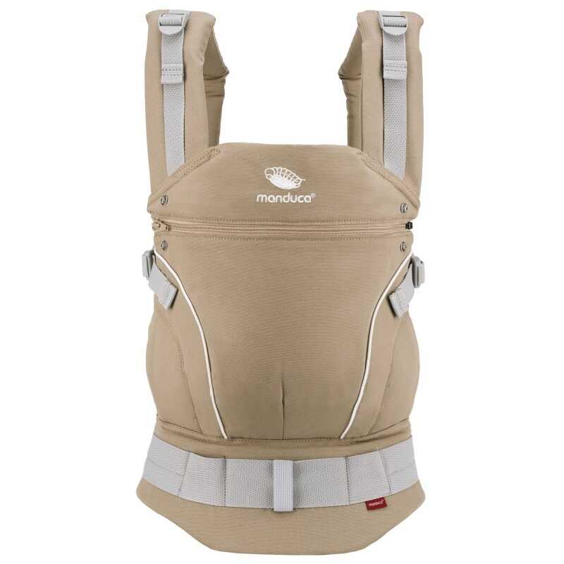 Mochila portabebés MANDUCA Purecotton Nougat
