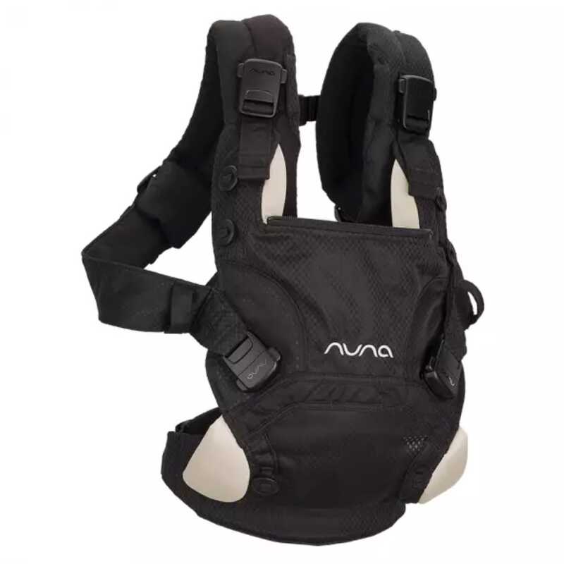 Mochila Portabebé CUDL CLICK Caviar NUNA