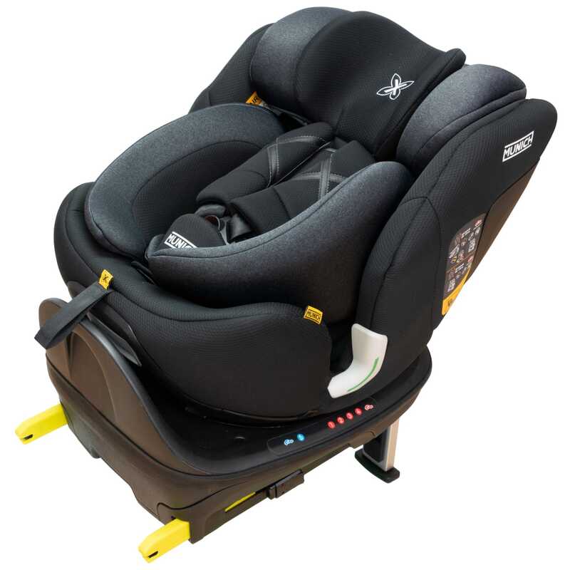 Silla Auto I-Size MUNICH MUN060 Dark Grey